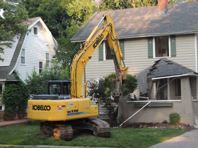 Baltimore, MD - home demolition